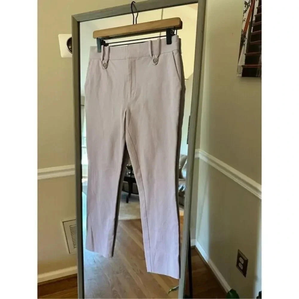 Anthropologie Essential Slim Pants Lavender Size 4